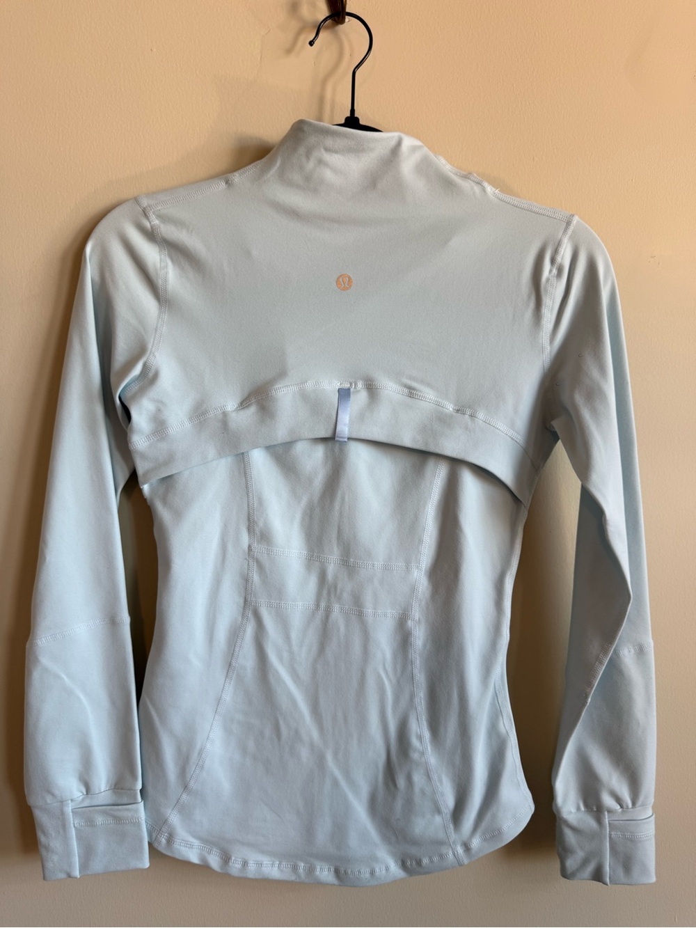 lululemon athletica Light Blue Long Sleeve Athletic Top